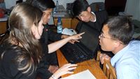 2. Workshop participants get detailed advice on pest monitoring & forecasting